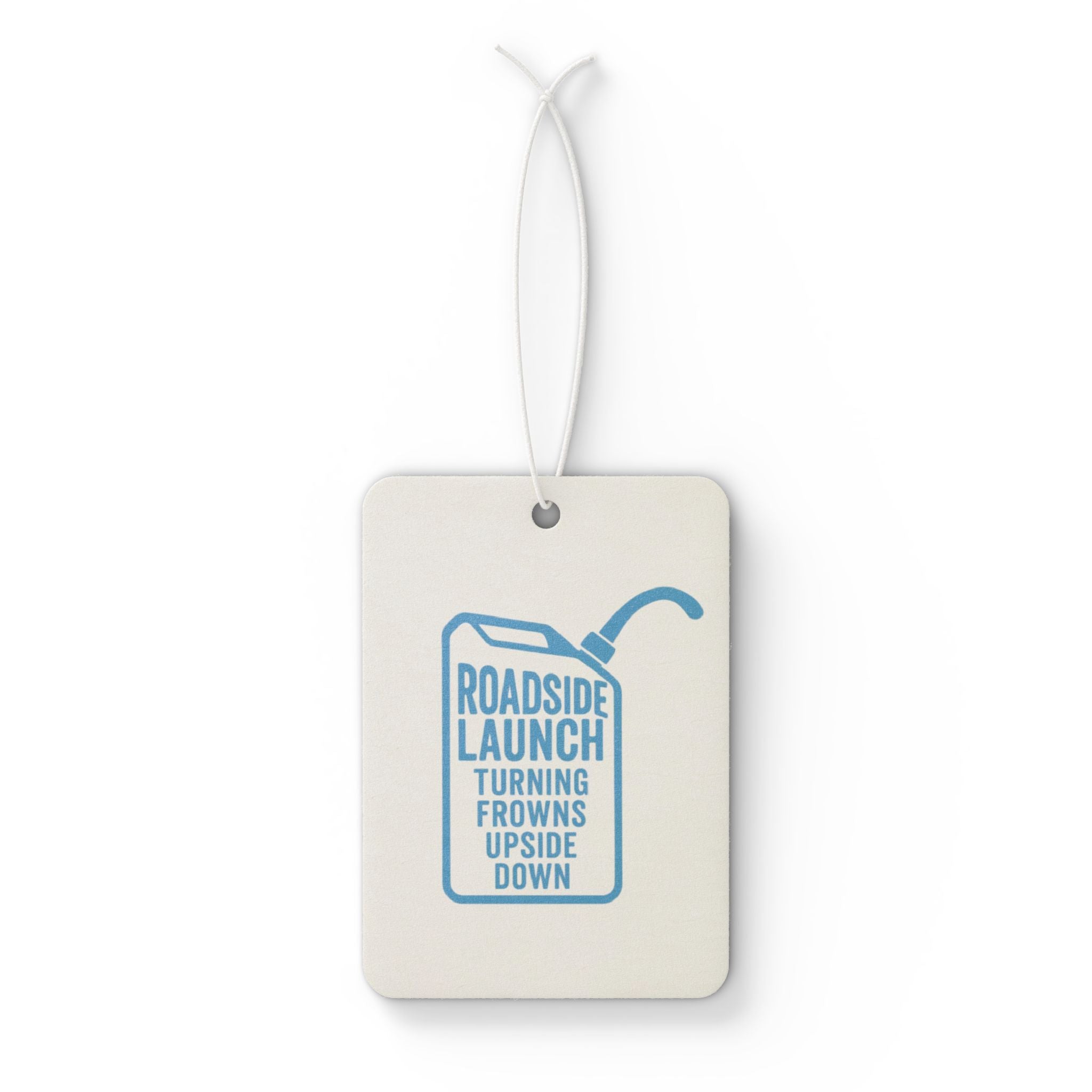 Roadside Launch Car Air Freshener, Fun Auto Decor, Unique Gift for Travelers, Car Enthusiasts, Road Trip Essential, Fresh Scent on the Go