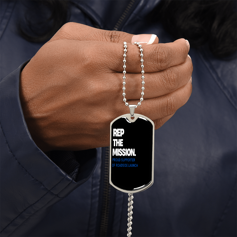 Roadside Launch Rep The Mission – Support Tag Chain
