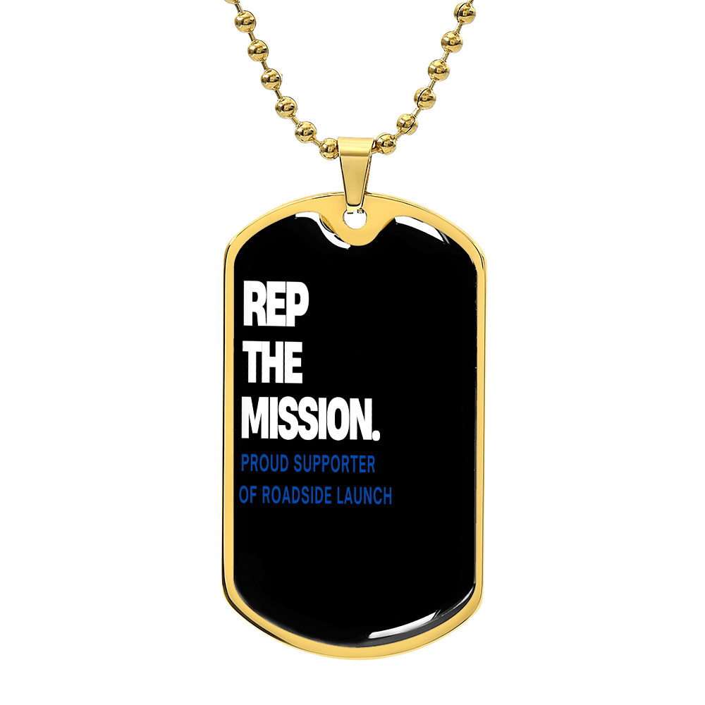 Roadside Launch Rep The Mission – Support Tag Chain