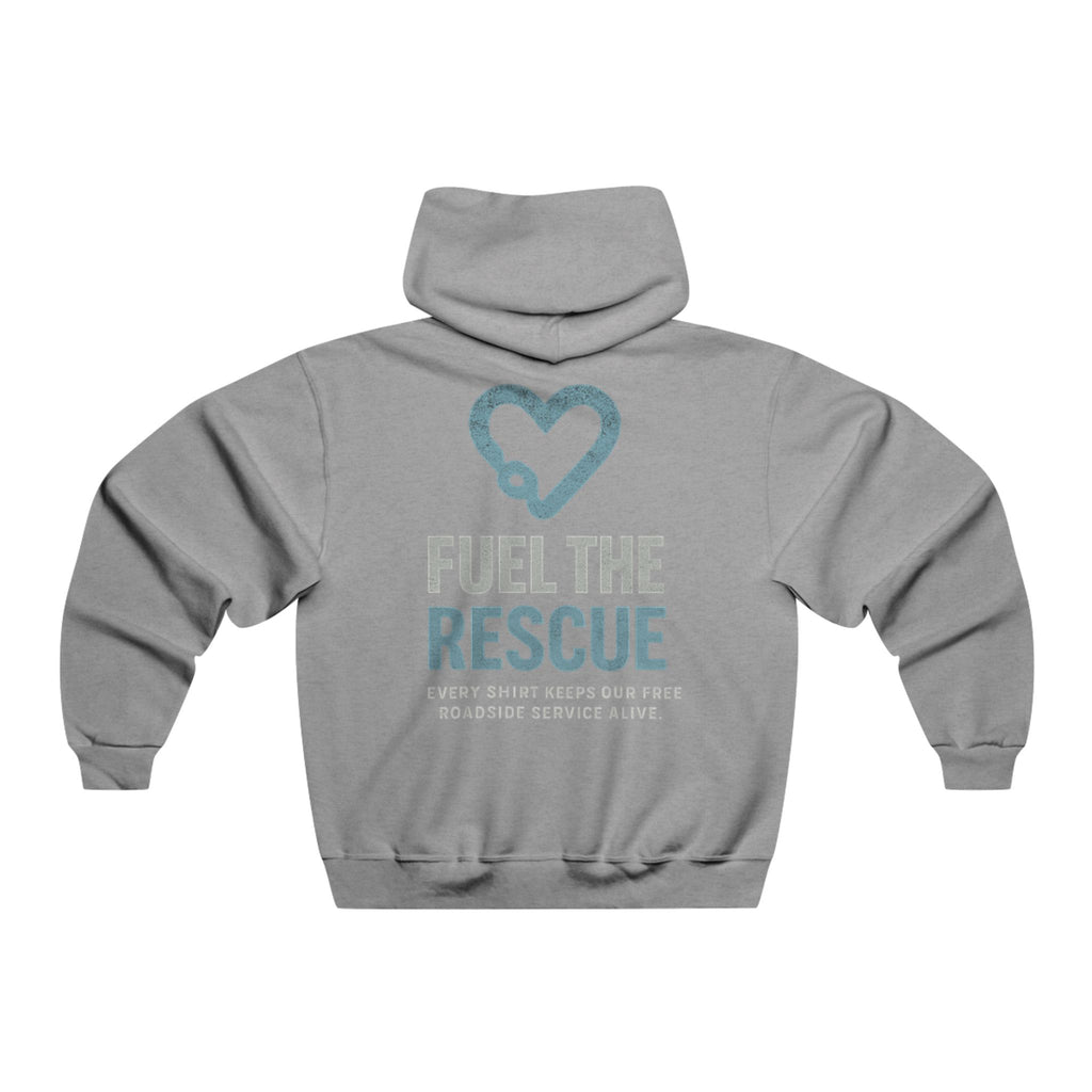 Hooded Sweatshirt - Roadside Launch Fuel the Rescue Hoodie