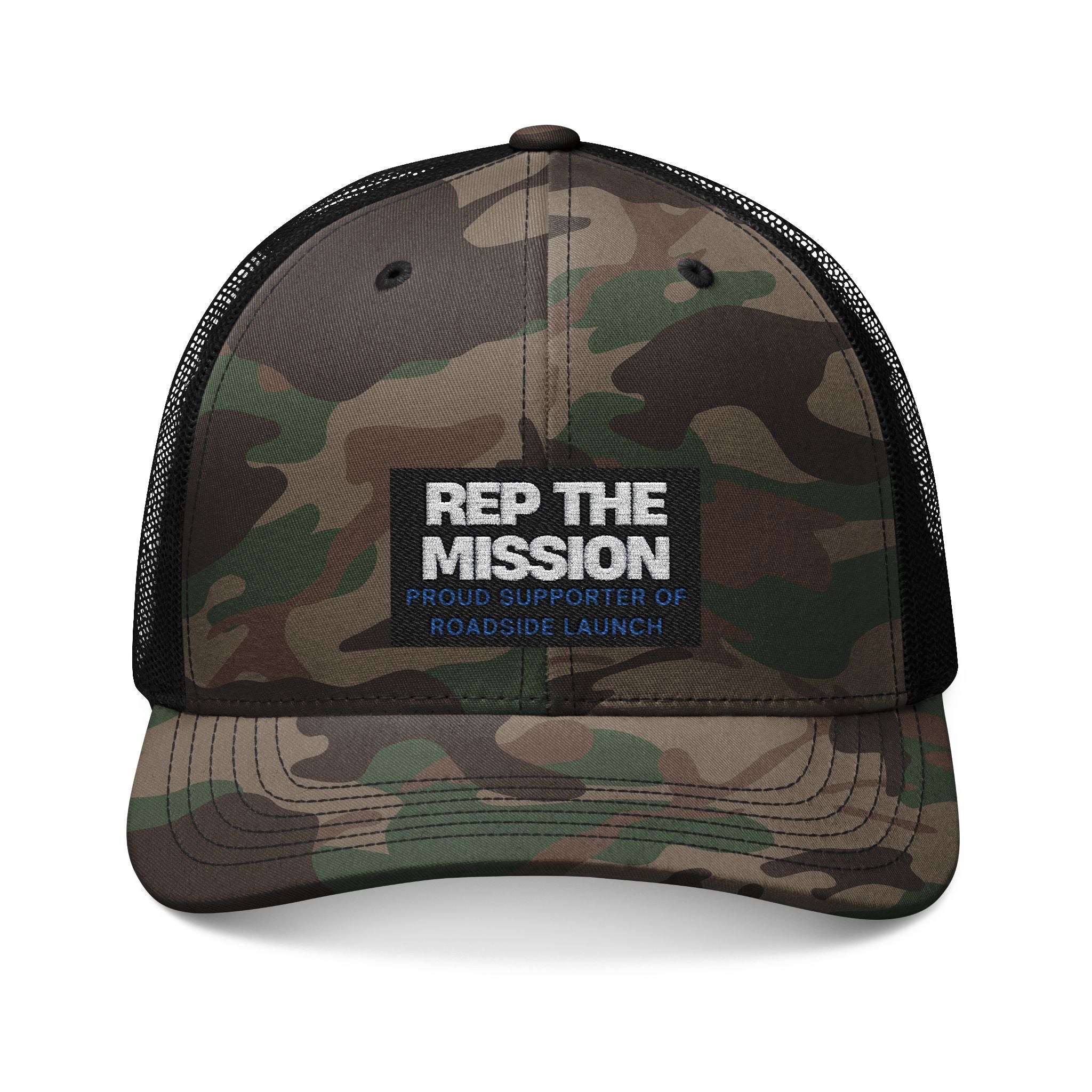 Roadside Launch Limited Edition Camouflage Trucker Hat