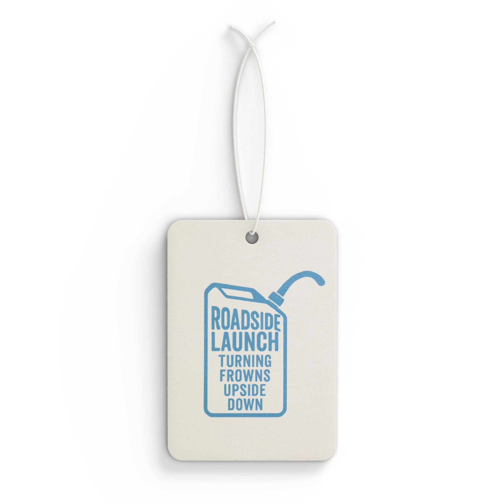 Roadside Launch Car Air Freshener, Fun Auto Decor, Unique Gift for Travelers, Car Enthusiasts, Road Trip Essential, Fresh Scent on the Go