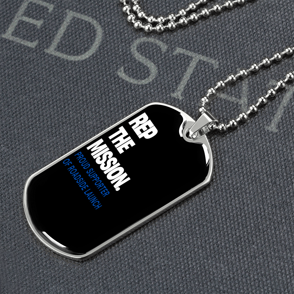 Roadside Launch Rep The Mission – Support Tag Chain