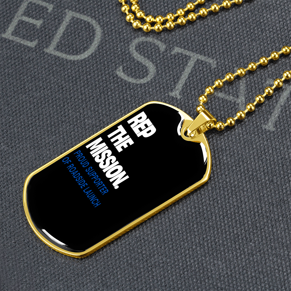 Roadside Launch Rep The Mission – Support Tag Chain